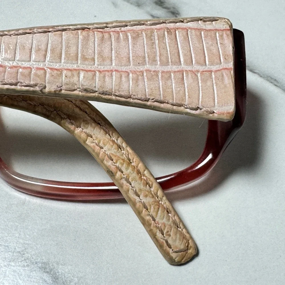 Ted Baker London Liberty B424 Rose Pink Rectangular Eyeglass Frames 52-16-130